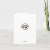 Religieuze  Maagd Maria Bloemenrozenkrans Kaart (Achterkant)