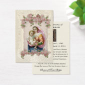 Religieuze Maagd Mary Funeral Katholiek Visitekaartje (Bureau)