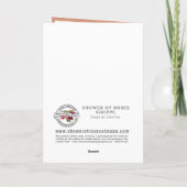 Religieuze Maagd Mary Jesus Prayer Scripting Kaart (Achterkant)