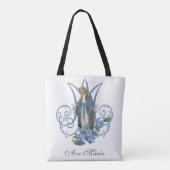 Religieuze maagd Mary Marian Cross Ave Maria Tas  (Achterkant)