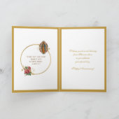 Religieuze Maria Guadalupe-Jubileum Kaart (Binnen)