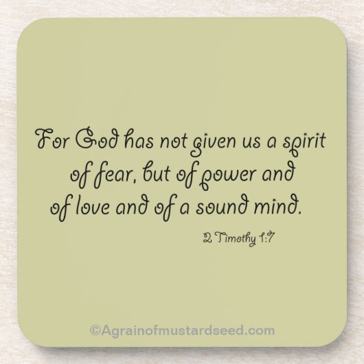 Religieuze offertes drankjes onderzetter (Voorkant)