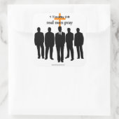 Religieuze offertes vierkante sticker (Tas)