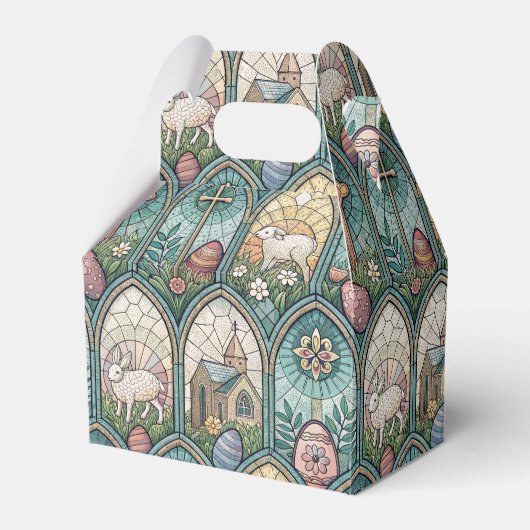 Religieuze Pasen Bedankdoosjes (Voorkant Zijde)