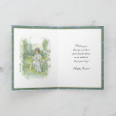 Religieuze  Pasen Jezus met lammeren Feestdagen Kaart (Binnen)