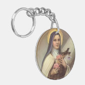  Religieuze Pasen, non met kruis Sleutelhanger (Voorkant Links)