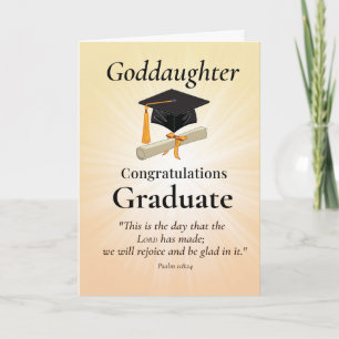 Religieuze peetdochter afstuderen gefeliciteerd ch kaart