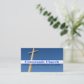 Religieuze religie Christelijk pastor christendom Visitekaartje (Staand voorkant)