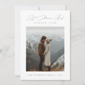 Religieuze Script Laat de Hemel en de Natuur Zinge Feestdagenkaart (Voorkant)