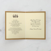 Religieuze Sint-Jozef Feest Katholieke Gebedskaart Kaart (Binnen)