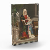 Religieuze St. Anne Blessed Maagd Mary Fotoblokken (Links)