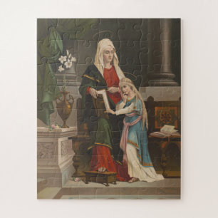 Religieuze St. Anne Blessed Maagd Mary Legpuzzel