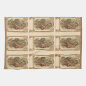 Religieuze St. Joseph en het kind Jezus Theedoek (Horizontaal)