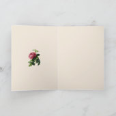 Religieuze St. Joseph Jesus Floral  Kaart (Binnen)