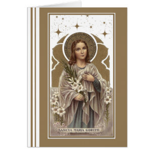 Religieuze St. Maria Goretti katholieke Vintage