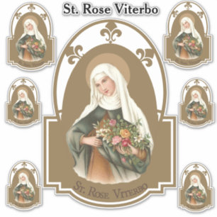 Religieuze St. Rozen Viterbo Sticker