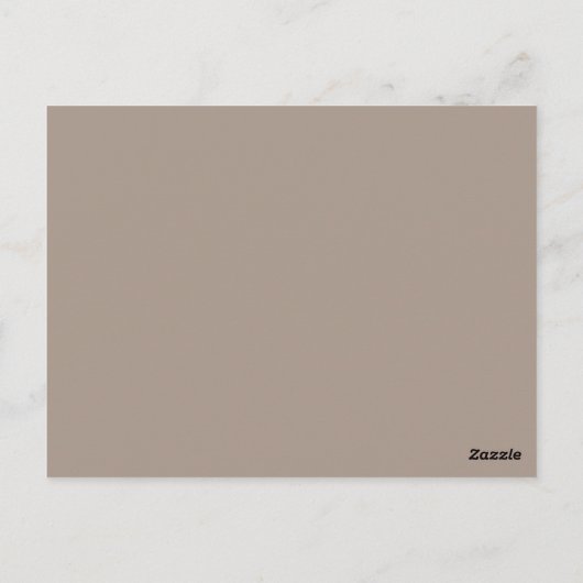 Religieuze Taupe Beige Boy First Communie Briefkaart (Achterkant)