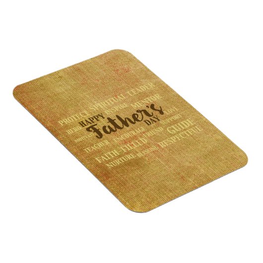 Religieuze vaderdag, kwaliteiten van de vader magneet (Rechterzijde)