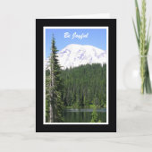 Religieuze Verjaardag Kaart — Wees vrolijk (Voorkant)