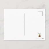 Religieuze vintage kerst nostalgisch feestdagenkaart (Achterkant)