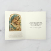 Religieuze vriendschap Gebed Gezegend Maria & Jezu Kaart (Binnen)