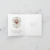 Religieuze vriendschap Gepest Maagd Mary Kaart (Binnen)