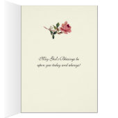 religieuze Waterverf Rozen Rozen (Binnen (Rechts))