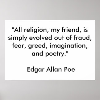 religieuze zaden poster