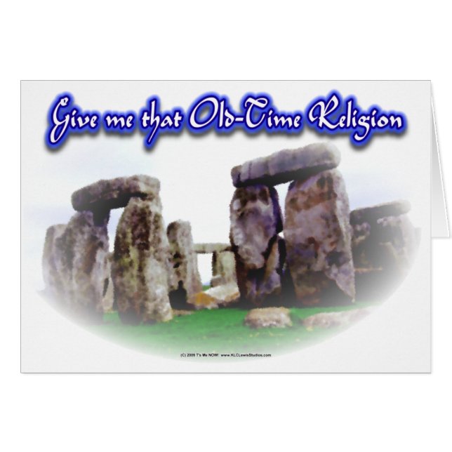 Religion ancienne nouvelle (Devant horizontal)