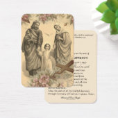 Religion Sainte Famille Jésus Marie Prière funérai (Bureau)