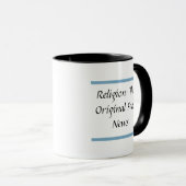 Religion: The Original Fake News Mug (Devant droit)