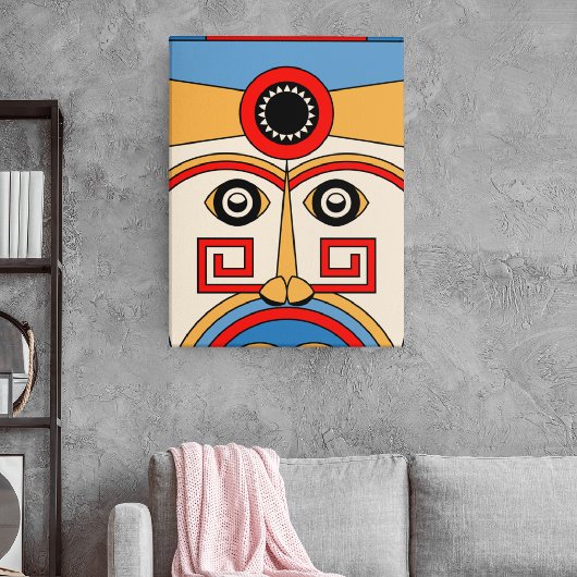 Religion Tiki Canvas Afdruk