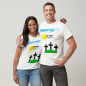 Religious 3 cross T-shirt (Unisexe)