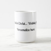 Religious Anchored in Christ Mug (Centre)