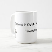 Religious Anchored in Christ Mug (Devant gauche)