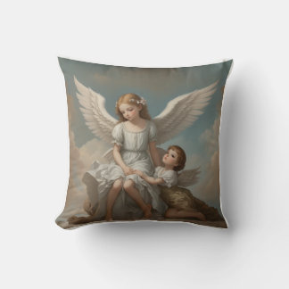 Religious Child Angels Pillow Kussen
