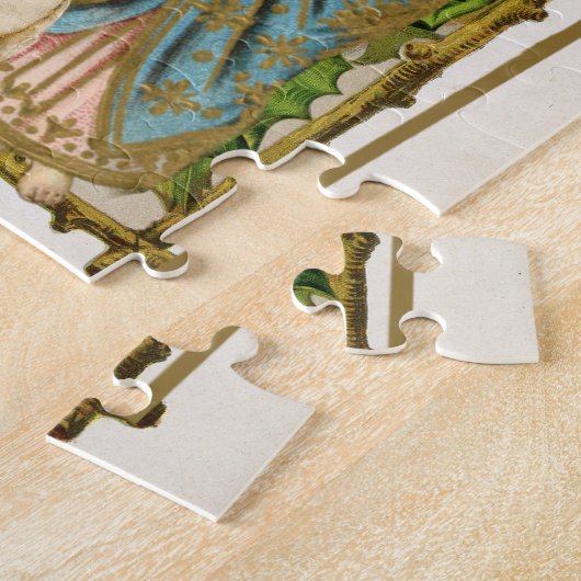 Religious Proverbs 3:5 Scripting Jesus Shepherd Legpuzzel (Zijkant)
