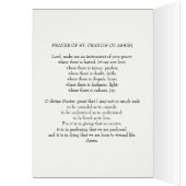 Religious St. Francis Saint of Animals (Binnen (Links))