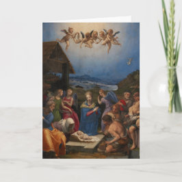 Religious Themed Nativty Kaart