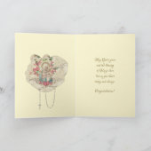 Religious Virgin Mary Jesus Catholic Afstuderen Feestdagen Kaart (Binnen)