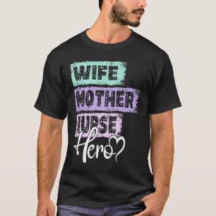 Religmoeder held moeder Nurse T-shirt