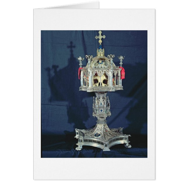 Reliquaire de St. Barbara, 14e-15e siècle (silve (Devant)