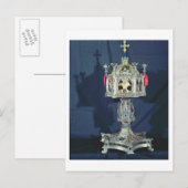 Reliquary of St. Barbara, 14e tot 15e eeuw (silve) Briefkaart (Voorkant / Achterkant)