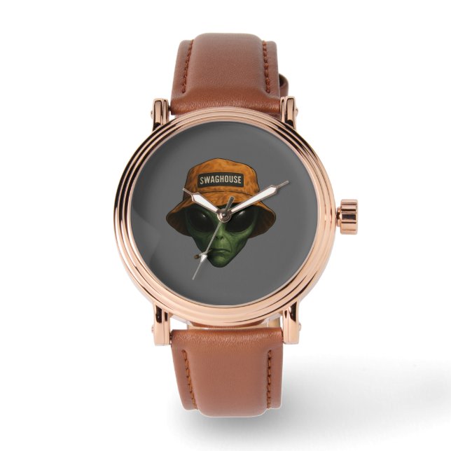 RELOGIO DE EXTRATERRESTRE EM DESIGN  HORLOGE (Voorkant)