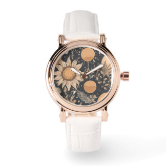 Relogio feminino delicado estampa boho chic horloge