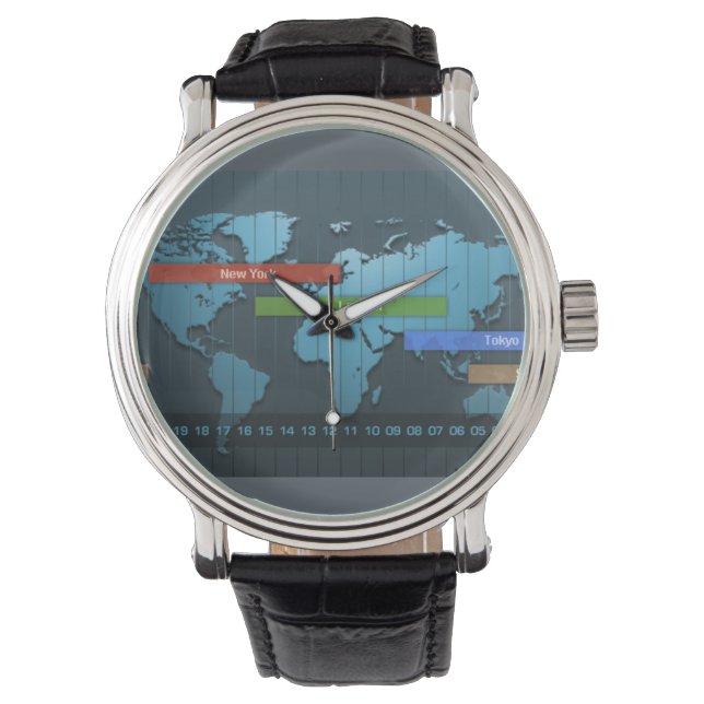 Relogio Horario Negociação Horloge (Voorkant)