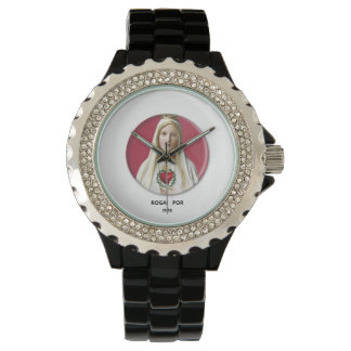 RELOGIO     STRASS     NS  FATIMA HORLOGE