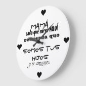 Reloj de parade dia de la madre grote klok (Hoek)