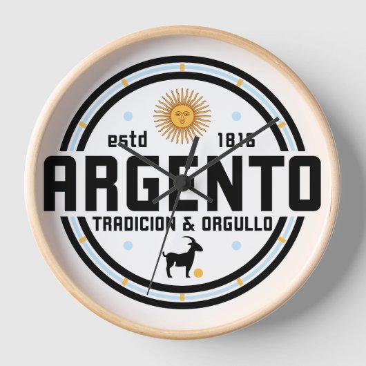 Reloj de Pared Argento (Voorkant)