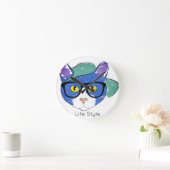 Reloj de pared Cats Ronde Klok (Huis)